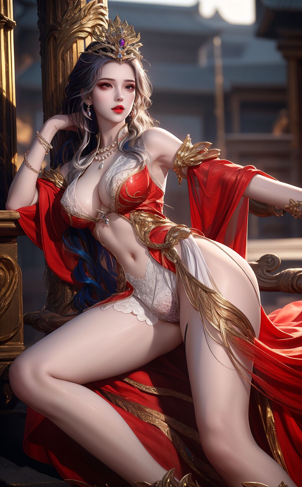 [AI Generated] Douluo Dalu Bibi Dong’s imperial concubine outfit